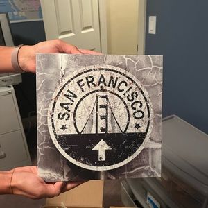 San Francisco sign wall art